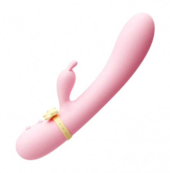 MizzZee - Moon Rabbit Heating Dual Vibrator Massage Wand (Chargeable - Pink) MizzZee - Moon Rabbit Heating Dual Vibrator Massage Wand (Chargeable - Pink)